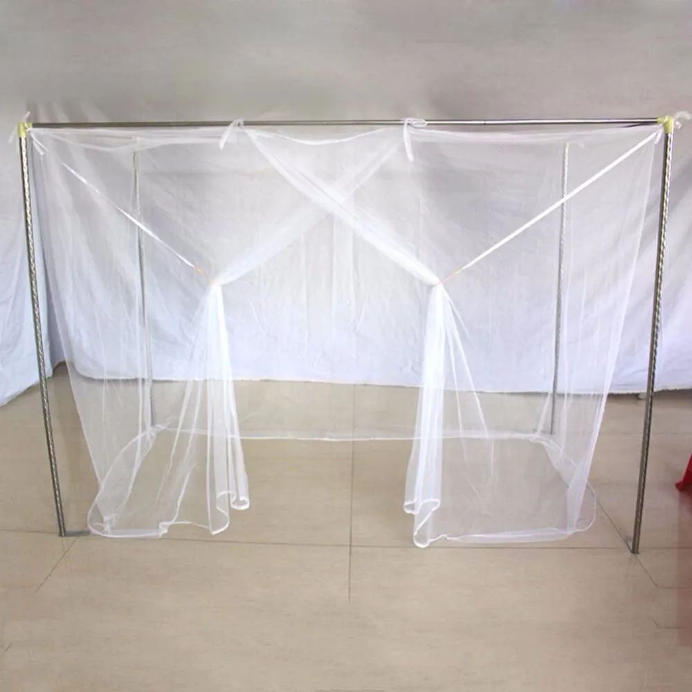 Moustiquaire Canopy Four Corner Post Student Canopy Bed Mosquito Net Netting Queen King Twin Size Moustiquaire Canopy Four Corner Post Student Canopy Bed Mosquito Net Netting Queen King Twin Size