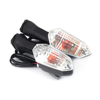 

Clear Turn Signal Light Replacement Front/Rear Fairings Plastic Useful
