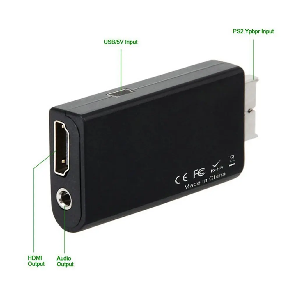 Портативный для PS2 к HDMI аудио видео конвертер адаптер AV кабель SONY PlayStation 2 Plug And Play