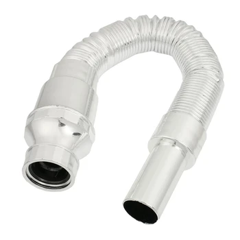 

Kitchen plastic Flexible Retractable Sink Basin Water Drain Pipe 22.8"