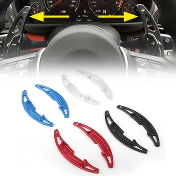 

CNC Car Steering Wheel Shift Paddle Shifter Extension For BMW M2 M3 M4 M5 X5M X6M F87 F85 F86 F80 F82 F83 F10 M6 F12 F13 2Pcs