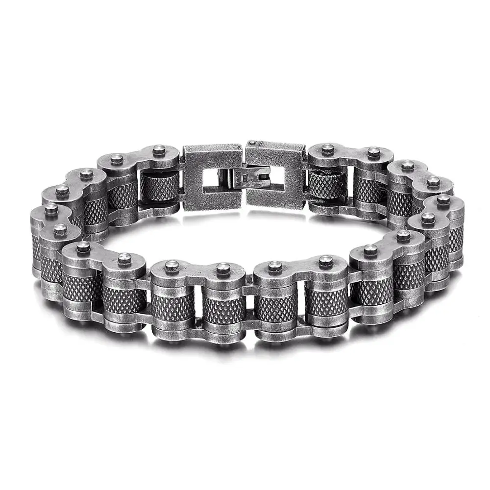 "Le Motard" bracelet for biker trendy chain