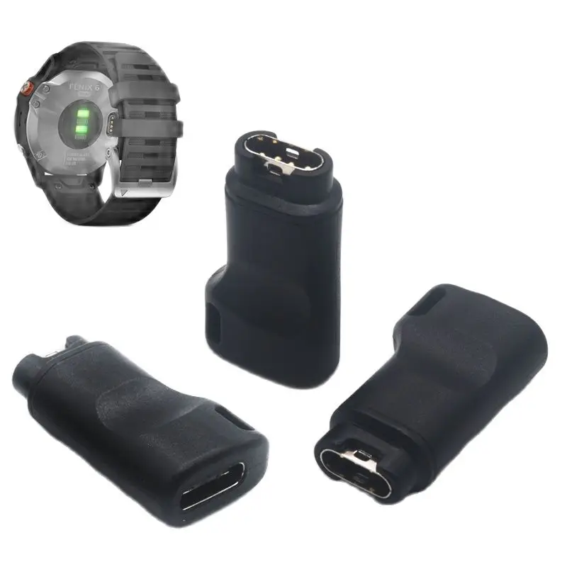 Переходник USB Type-C на 4-контактный кабель для быстрой зарядки Garmin Forerunner 945 адаптер