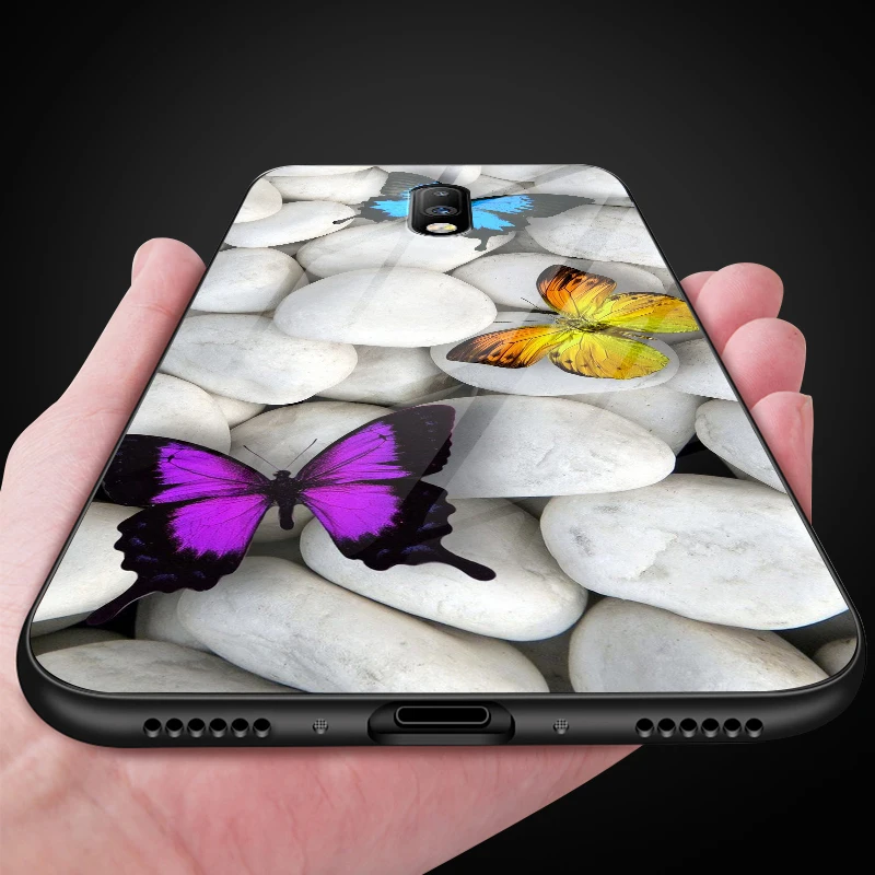 Роскошный чехол для OnePlus 3 3T 5 5T 6 6T 7 7 Pro закаленное стекло для Samsung Galaxy S8 S9 S10 Plus противоударный чехол