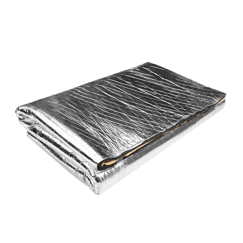 

10.76sqft Car Noise Sound Deadener Deadening Insulation Mat Waterproof And Moistureproof 40 Inch X 40 Inch(100x100x1cm)