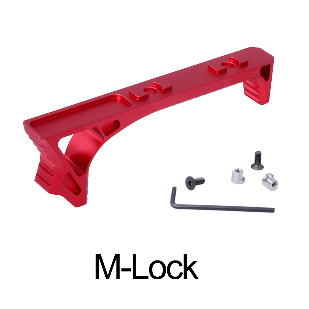 Red Наружная Игрушечная модель для AEG Airsoft M4 M16 BD556 гелевый бластер M-Lock Handguard Rail Пейнтбольные аксессуары - Цвет: Red
