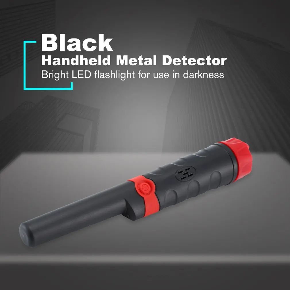 Handheld Pinpoint GP Hunter 360 Degree Detection Find Ring Detect Gold Metal Object Metal Detector Archaeological Treasure