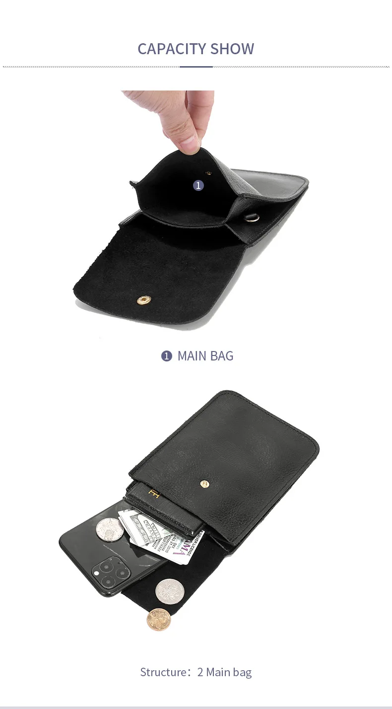 Сумка-конверт для телефона, сумка на плечо, мягкая на ощупь, натуральная кожа, клатч на цепочке, женская сумка через плечо, ультратонкий простой кошелек