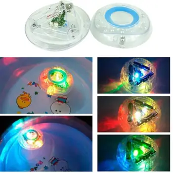 

Waterproof Colorful Bathroom Luminescence LED Light Toys Floating Bathtub Illuminated Lamps Children Bathing Light