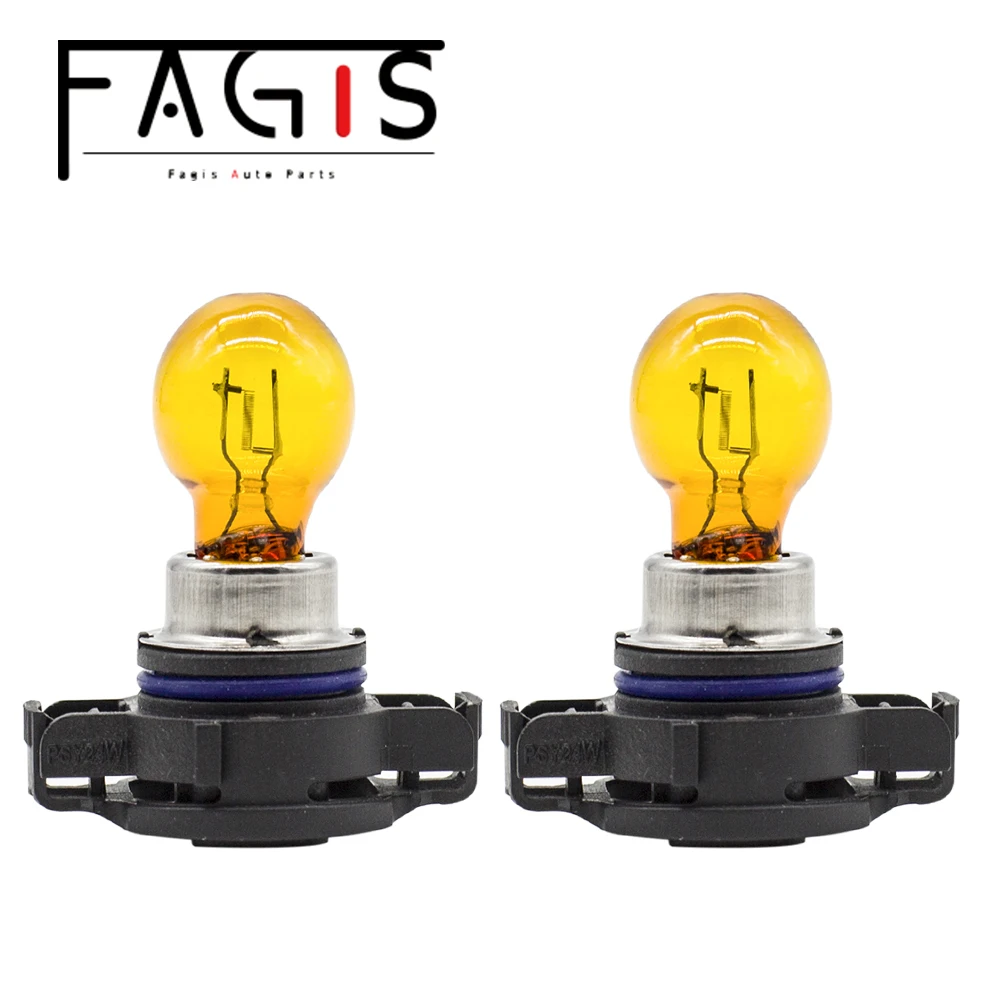 Fagis 2 предмета PSY24W PG20-4 12V 24W Противотуманные фары Дневные Фары Поворотная