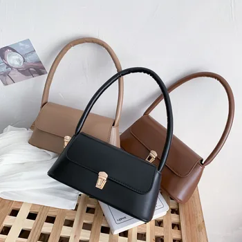 

2020 new armpit bag female personality ladies handbag bags texture retro shoulder bag channels handbags transparent bag