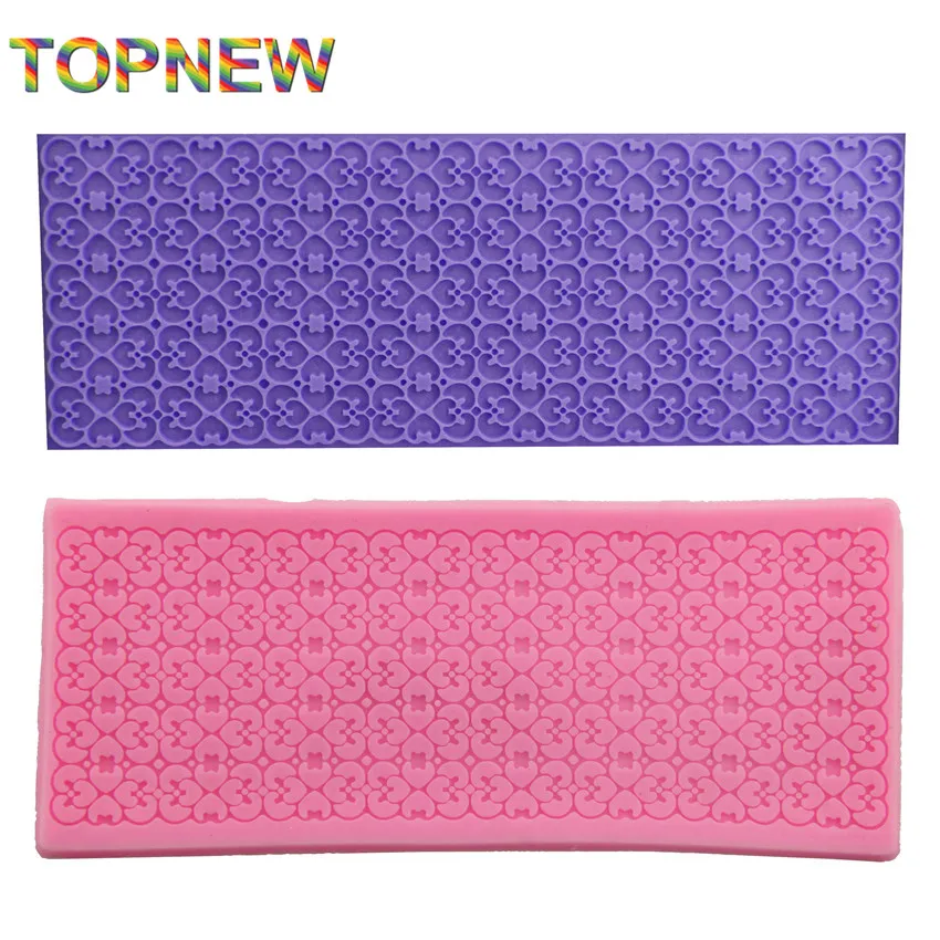 Little Floral Lace Cake Side Decorating Cookies Pastry Fondant Sugarcraft Mould Baking Tool 2165 | Дом и сад