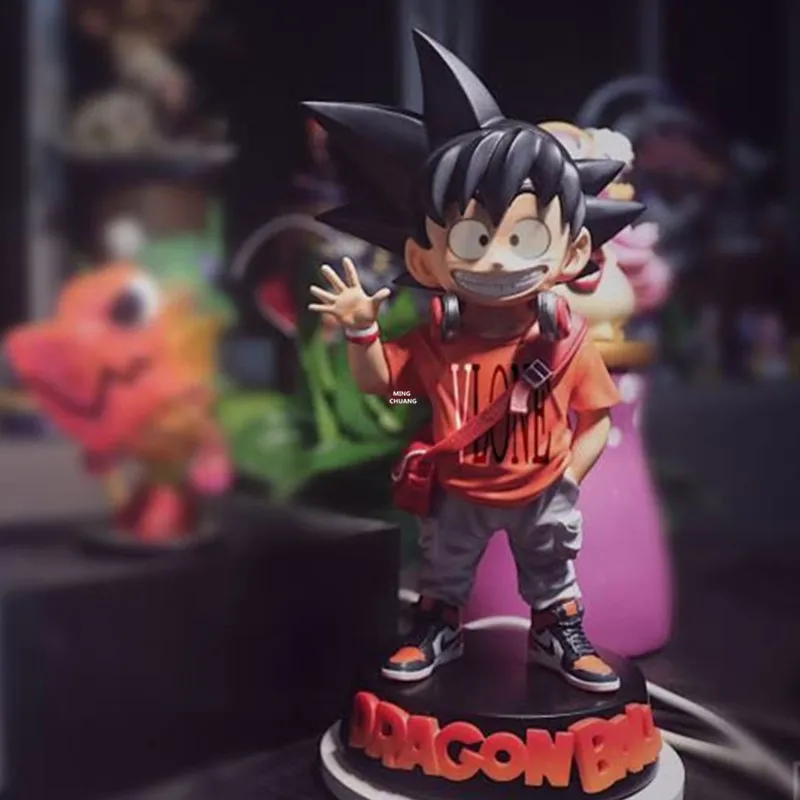 8 "Аниме Жемчуг дракона Статуя Сон Гоку бюст Супер Saiyan полноразмерный портрет Kakarotto анимационная фигурка GK игрушечная коробка 20 см V321