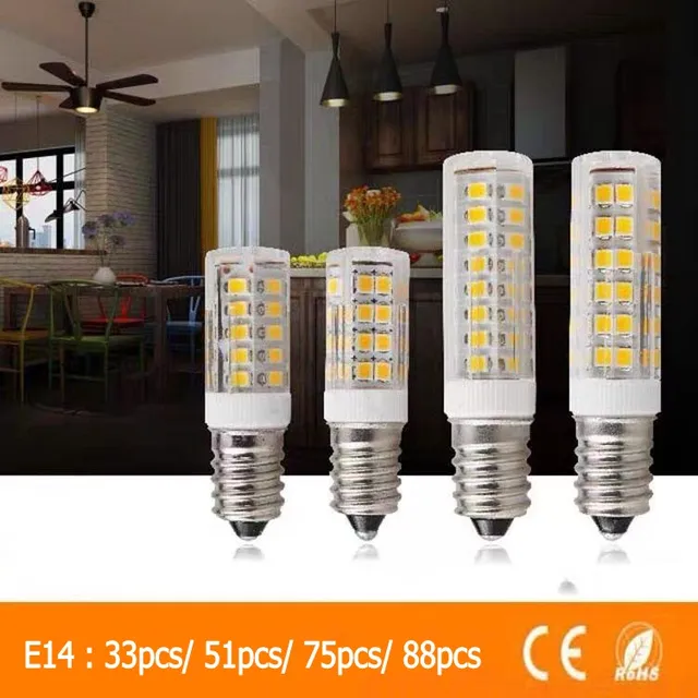 7w 9w 12w 15w E14 Lampe à ampoule LED 220V-240V Mini Ampoule de maïs  Lumière 2835smd 360 Angle de faisceau Remplacer les lumières halogènes de  lustre - Ampoules LED