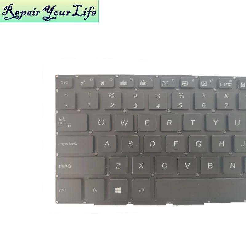 Backlight Laptop Keyboard para Asus Vivobook Pro 15 Inglês Teclados de Substituição N580 N580v N580g N580gd Nx580 0kn1291ta12 Teclado us - Imagem 2