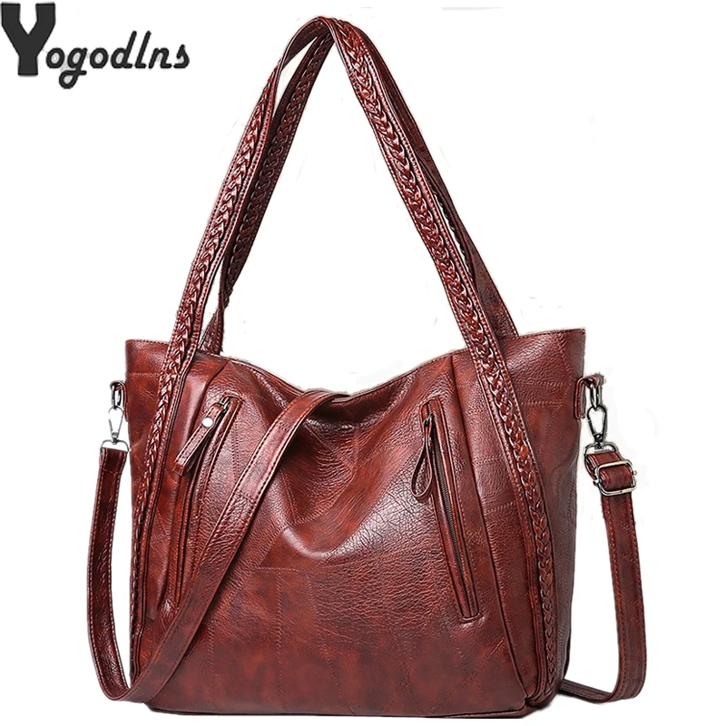 Женская мягкая кожаная сумка высокого качества, женская сумка через плечо, роскошные сумки через плечо для женщин