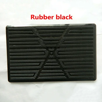 

Mat Carpet Non-slip Anti-skid Patch 25*16cm Pedal Pad Black Waterproof Screws Accessories Set Parts Universal Car