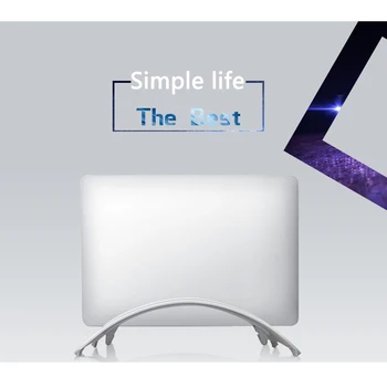 

Aluminum Alloy Laptop Stand Erected Holder Mount Portable Stable Base Anti Slip Storage Rack Vertical For Macbook Pro Air