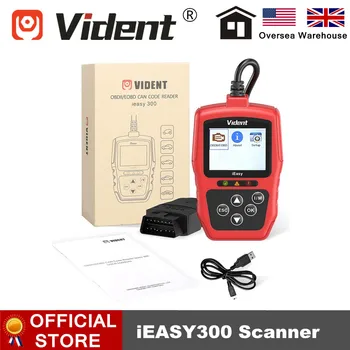 

VIDENT iEasy300 CAN OBDII/EOBD Code Reader Check Engine Light Retrieve VIN