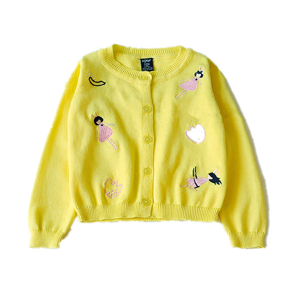 

0-36month Spring Yellow Baby Girl Jacket Cotton Cardigan Gray Baby Girl Coats Baby Outerwear Toddler Clothes OGC215423