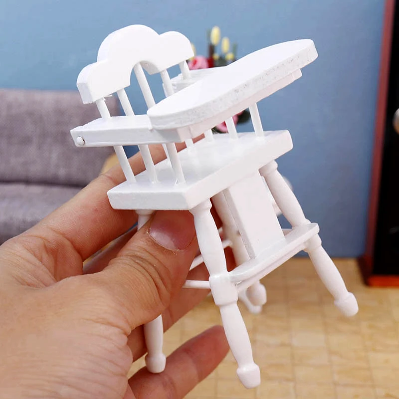

[Free Shipping] Miniature Food Play BB Baby Seat Mini Model Dollhouse 1-12 Size OB11 Furniture Scene World Diy