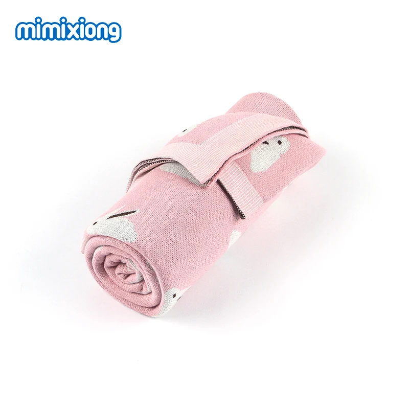 Baby Blankets Knitted Winter Thicken Infant Swaddle Wrap Envelopes Fashion Autumn Newborn Bedding Blanket Children Covers 100*80