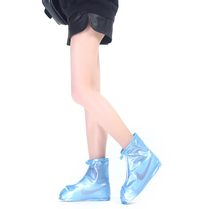 

Shoe Cover Anti-slip Thick Wear-Resistant under Shoe Cover Waterproof Rainy Day Moisture-Proof Students Men And Women Transparen