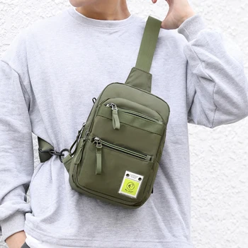 

Fashion Men Waist Pack Oxford Women Sport Shoulder Bag Crossbody Bag Outdoor Leisure Waterproof Chest bag Travel Fanny Bag Pouch