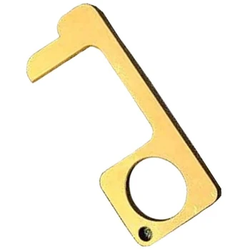 

Portable Press Non-Contact Door Opener Elevator Tool Sanitary Door Opener Door Handle Key Metal Portable Door Opener