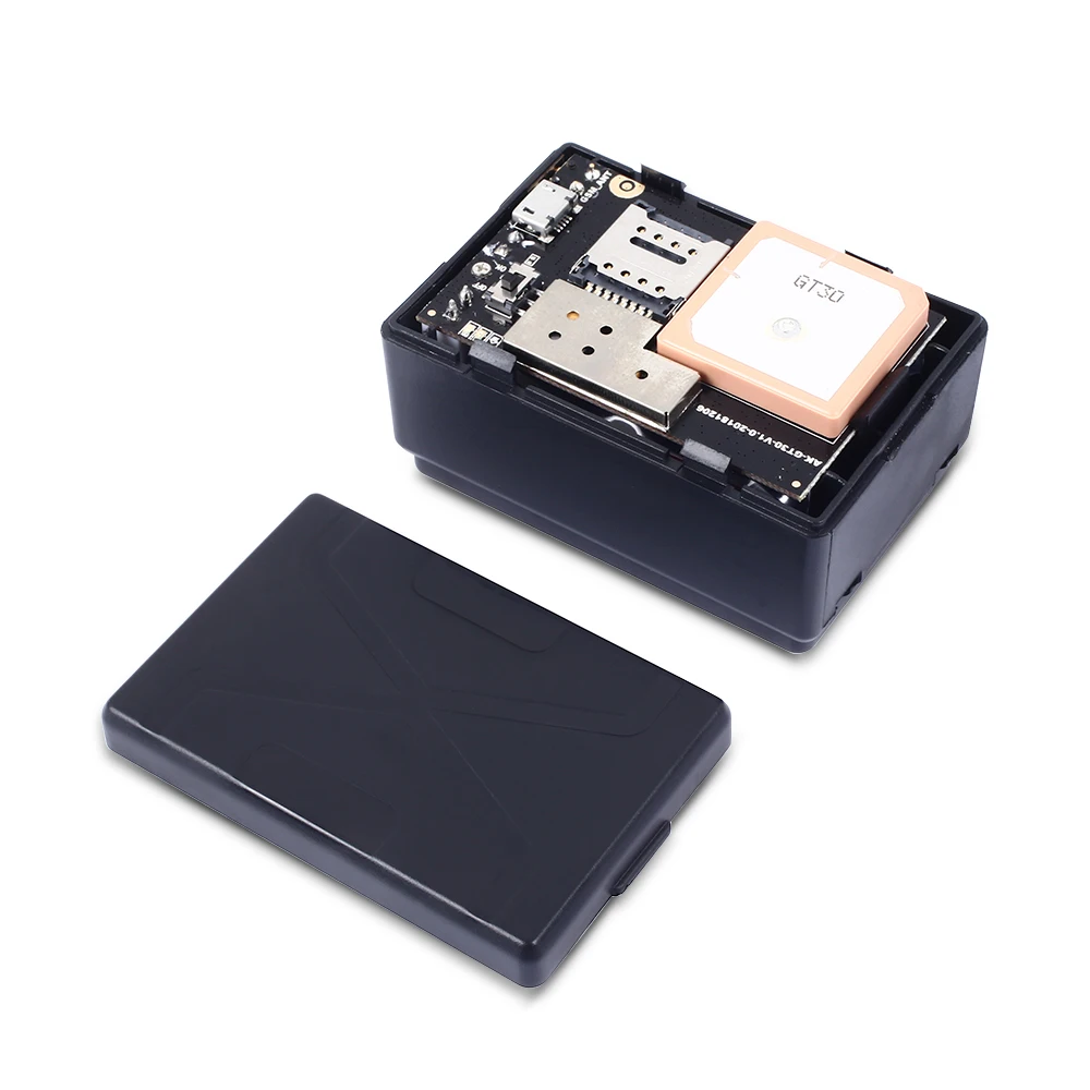 Vehemo GT30 gps локатор шок сигнализация автомобиль gps трекер долгое время ожидания gps устройство слежения для водонепроницаемый авто голосовой монитор