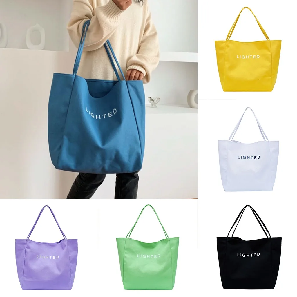 

2019 Hot Sale Large Handbag Women Torebka Fashion Girls Solid Large Capacity Shopping Shoulder Tote Handbag Bolsa Bags Sac #C11