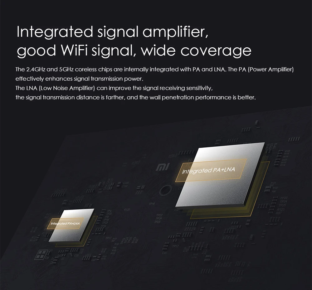 Xiaomi 4A WiFi роутер 2,4 ГГц 5 ГГц двухдиапазонный AC1200M умный роутер 16 Мб ПЗУ+ 64 Мб двойной теплоотвод cv6 умное управление