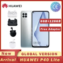 HUAWEI Hisilicon Kirin 810 P40-Lite Smartphone 128GB CDMA/WCDMA/LTE/GSM Nfc Supercharge
