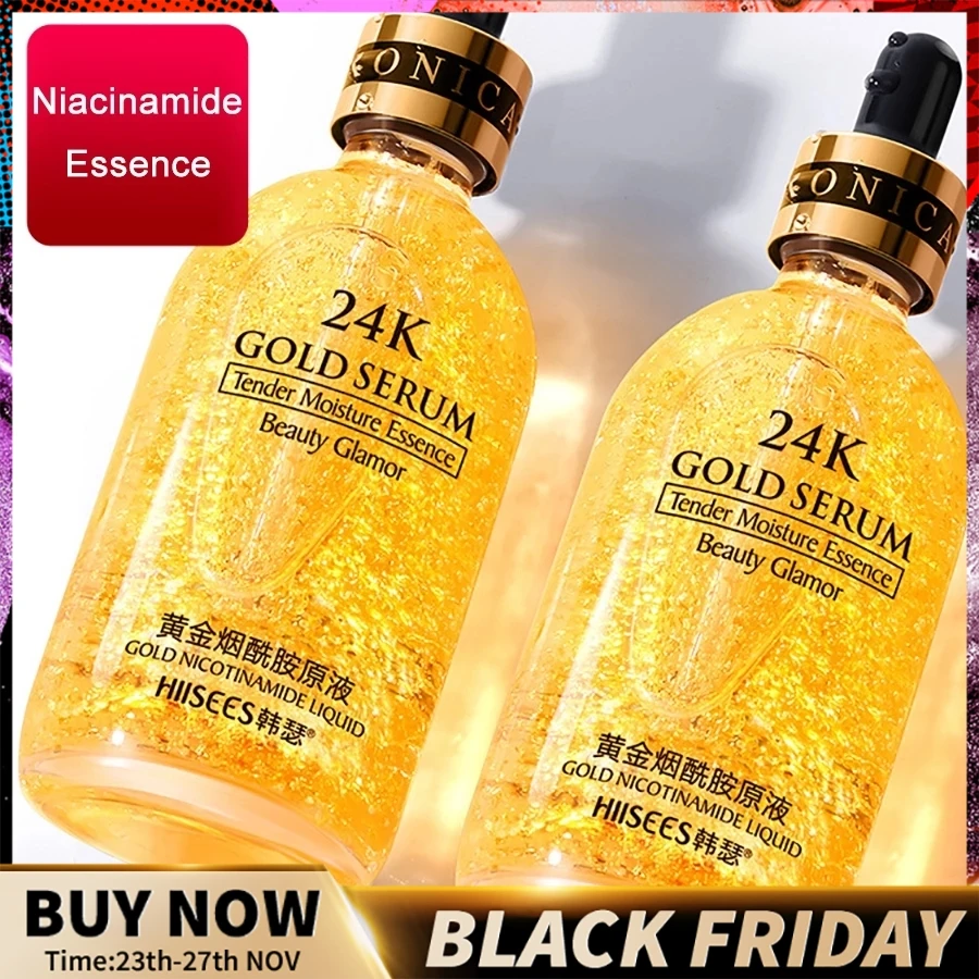 24k Gold уход за кожей лица Сыворотки Гиалуроновая кислота увлажняющий крем
