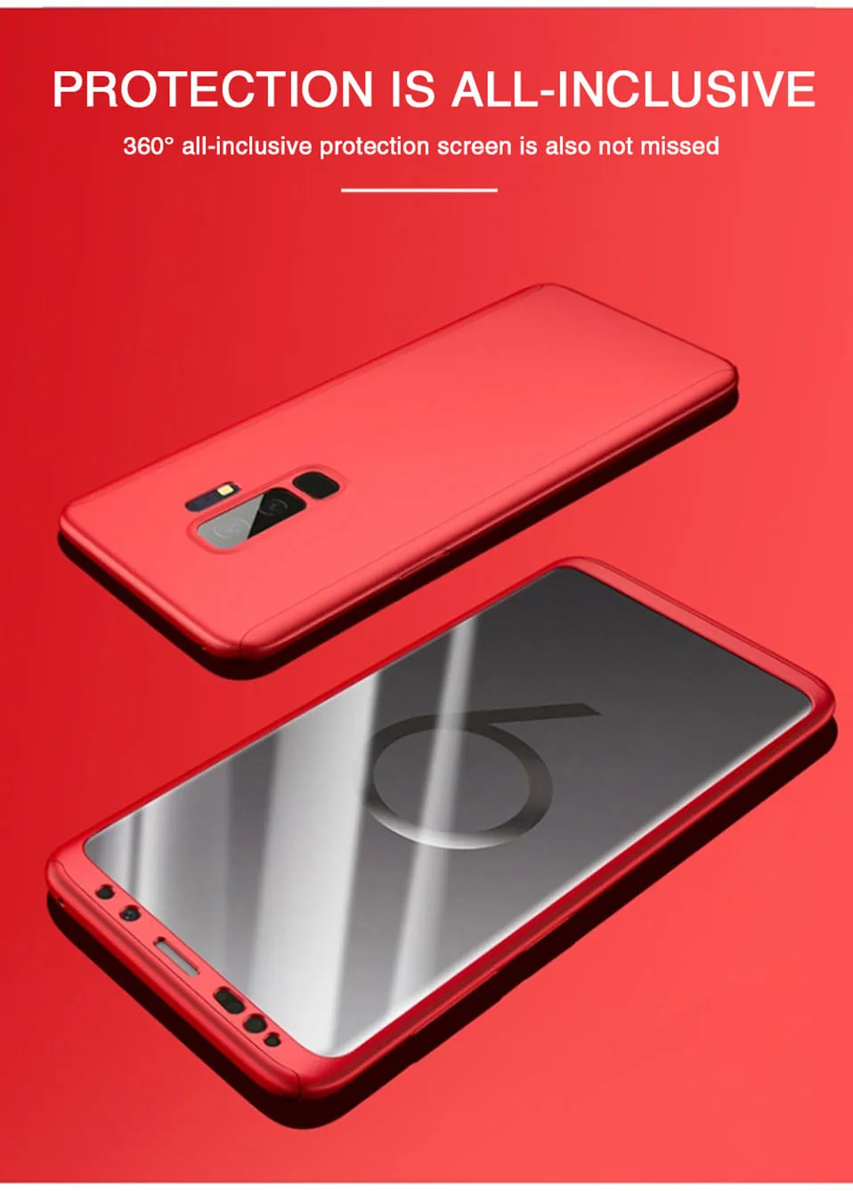 360 Full Protection Phone Case For Samsung Galaxy A51 A71 A50 A70  Back Cover Case Capa With Glass (10)