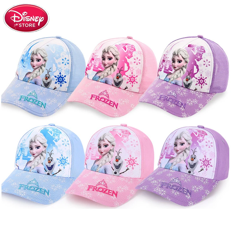 Disney Frozen шляпа принцессы Анны для девочек шапка Эльзы детей уличная одежда