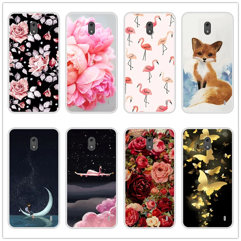 

Case Cover for Nokia 2 Soft Silicone TPU Cool Design Pattern Printing for Nokia2 Phone Case