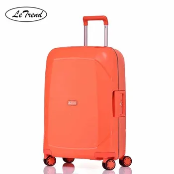

LeTrend Super light PP Rolling Luggage Spinner 26 inch High capacity Suitcase Wheels 20 inch Carry on TrolleyTravel Bag