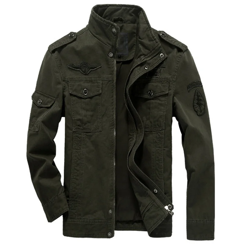

Tactical Jackets Mens Streetwear Military Designer 6XL Man's Jackets and Coats Safari Designer European and American Style A622