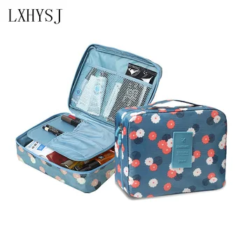 

Beauticians Man Women Makeup Bag Fashion Nylon Cosmetic Bags Organizer Travel Wash pouch Multifunction Designer Toiletry Bag