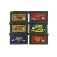 Novo ndsl/gb/gbc/gbm/gbasp a lenda de zelda jogo cartão console clássico jogo coletar versão colorida inglês idioma