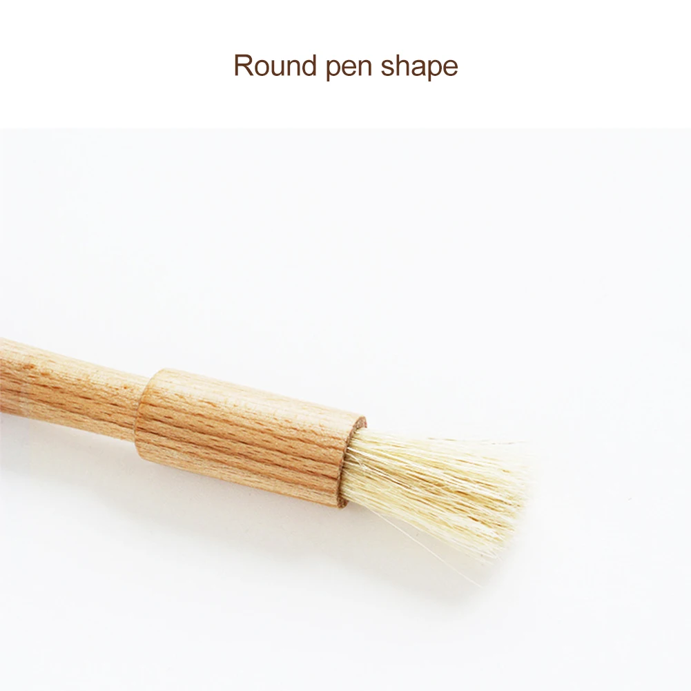 Бытовая кухонная щетка масло для барбекю кисть с круглой ручкой щетина кисти