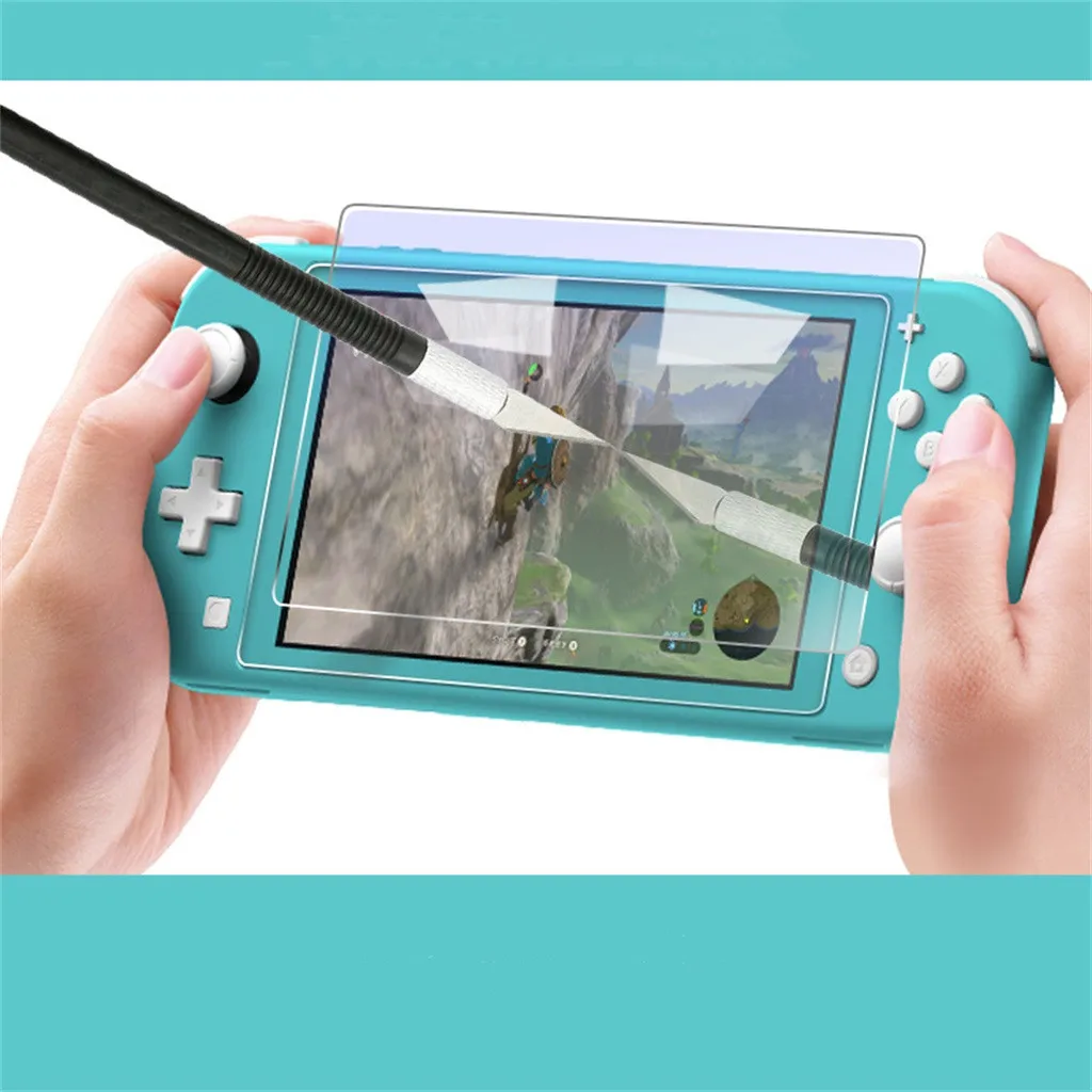 3 шт. закаленное Стекло ДЛЯ NS switch Lite защитный экран, прозрачный пленка защитное закаленное стекло Щит ультра-тонкий Сенсорный экран пленка# P