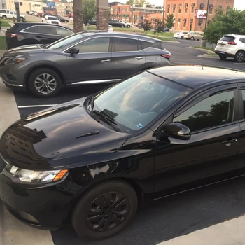 

2pcs Car Hood Stickers ABS Universal Side Air Intake Flow Vent Cover Exterior Decoration Car-styling For Mazda 3 6 Subaru Volvo