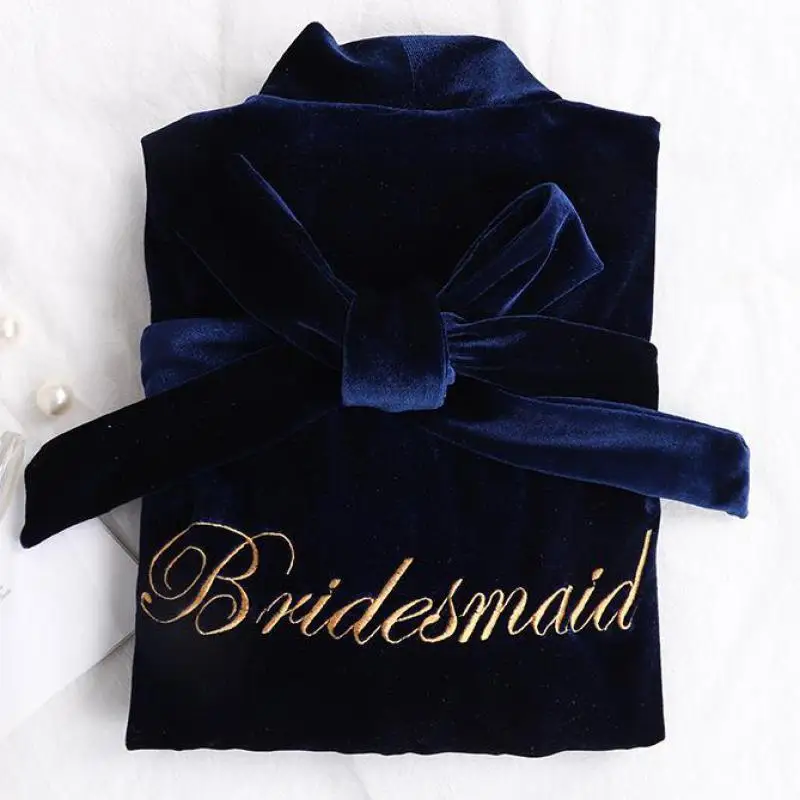 Navy Blue Bridesmaid