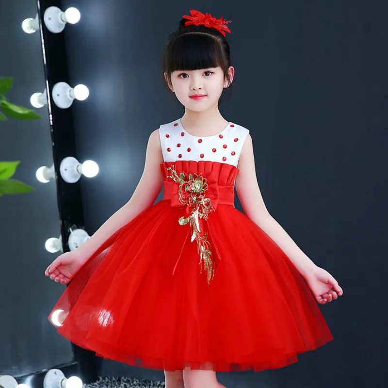 

Girls ballet dresses 2019 new summer children's princess dress pettiskirt girls stage performance clothing