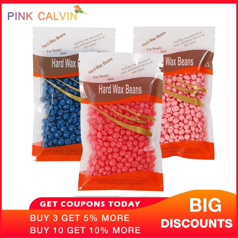 

LadyMisty 100g Wax beans No Strip Depilatory Hot Film Hard Wax Pellet Waxing Bikini Face Hair Removal Bean For Women Men