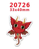 PR-20726 Принадлежности для рукоделия с изображением героев мультфильмов плоские с обратной стороны плоские смолы 30 штук. PR-14062-22256 - Цвет: PR-20726