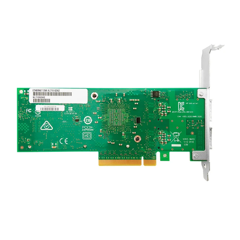 Сетевая карта XL710-QDA2 QSFP+ 40G с двумя портами PCIe3.0 X8 с Intel X710BM2