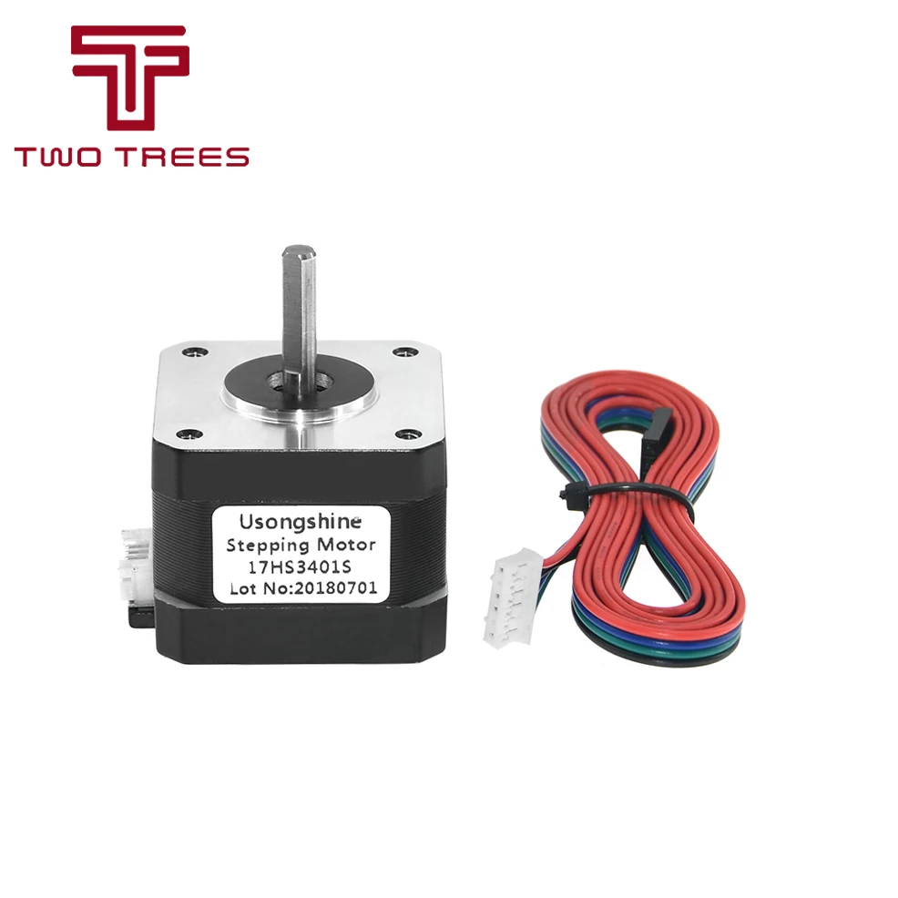 3pcslot Quality 17HS3401S 4-lead Nema 17 Stepper Motor 42 motor 42BYGH 1.3A CE ROSH ISO CNC Laser and 3D printer (2)